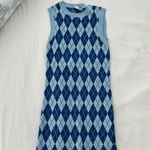 Zara knit mini dress